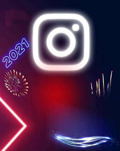 Happy New Year Editing Background 2021