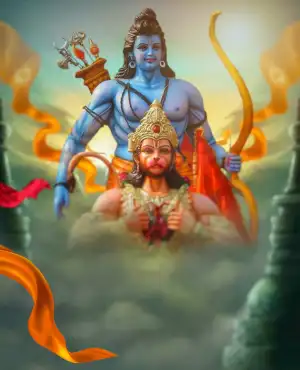 Happy Ram Hanuman Navami Background