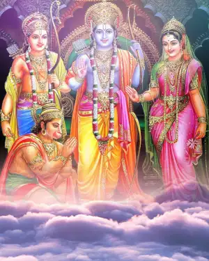 Happy Ram Navami Maa Sita CB Background