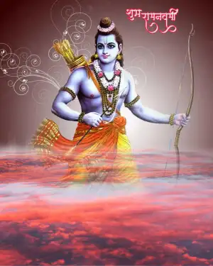 Happy Ram Navami Picsart Editing HD Background