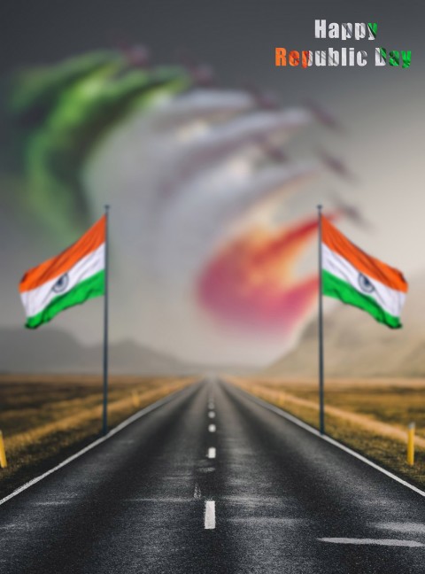 Happy Republic Day Photo Editing Background