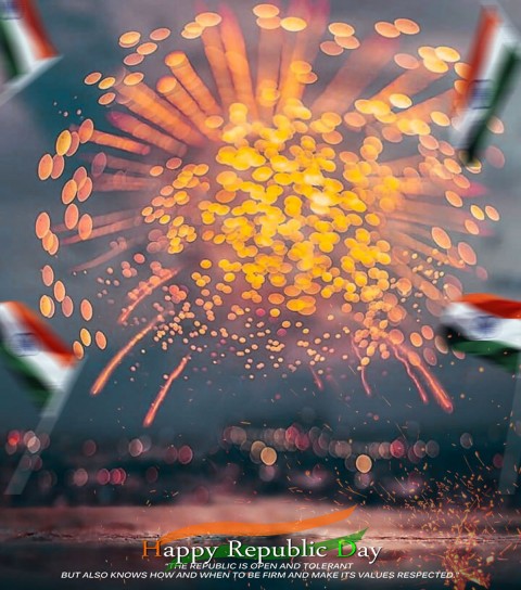 Happy Republic Day Photo Editing Background