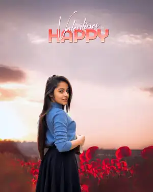 Happy Valentine Day Editing Background Free Download