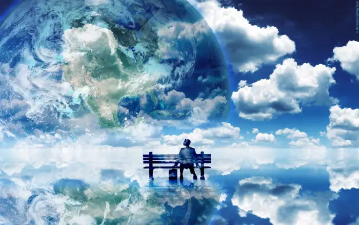 Heaven Sky Rest In Peace Background HD Images  (