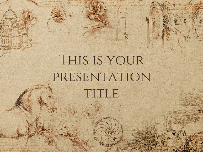 Historic PowerPoint PPT HD Background