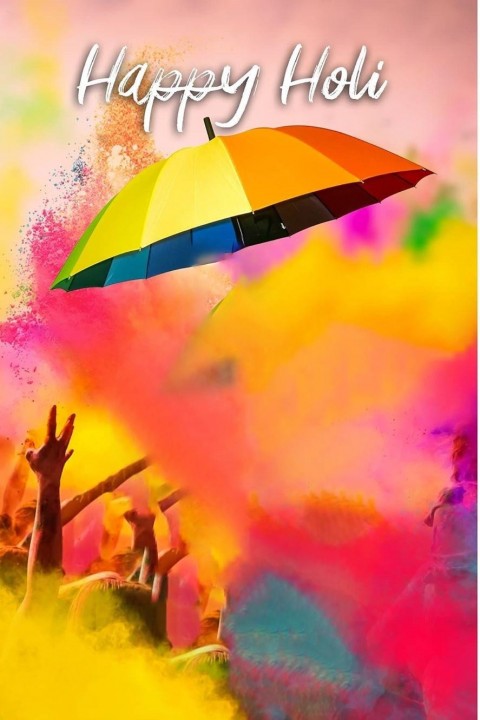 Holi Editing CB PIcsArt Background Umbrella