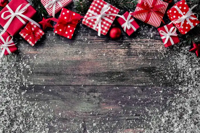 Holiday Wood Gift Background HD Images Free Download