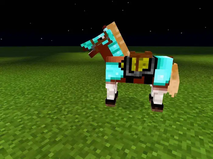 Horse Minecraft Game Background Images Free