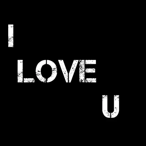 I LOve You Picsart  Text PNG Images Download