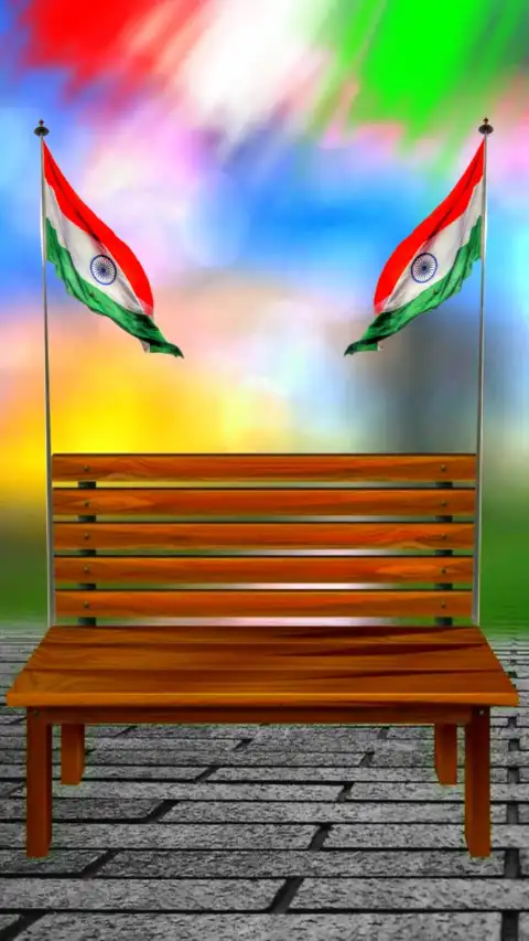 Independence Day 15 August Beanch Editing Background HD