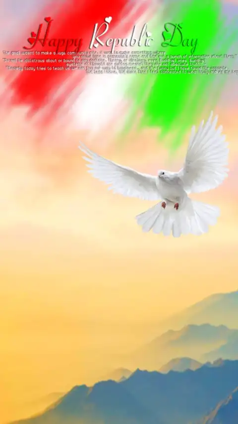 Independence Day 15 August Bird Fyling Editing Background HD