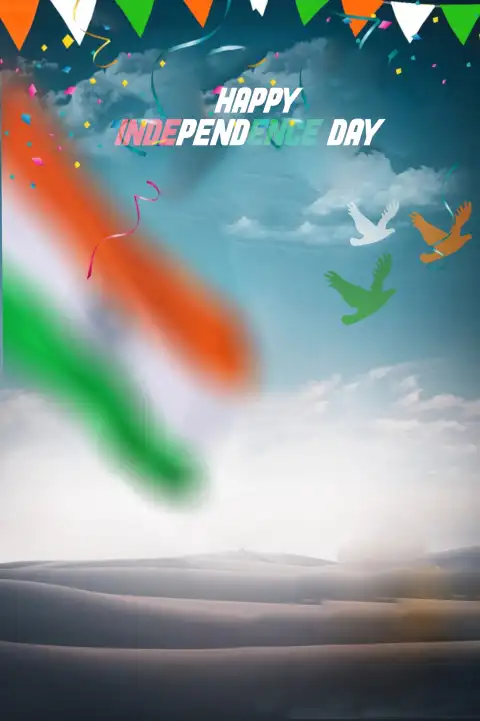 Independence Day 15 August CB Editing Background HD  Pic