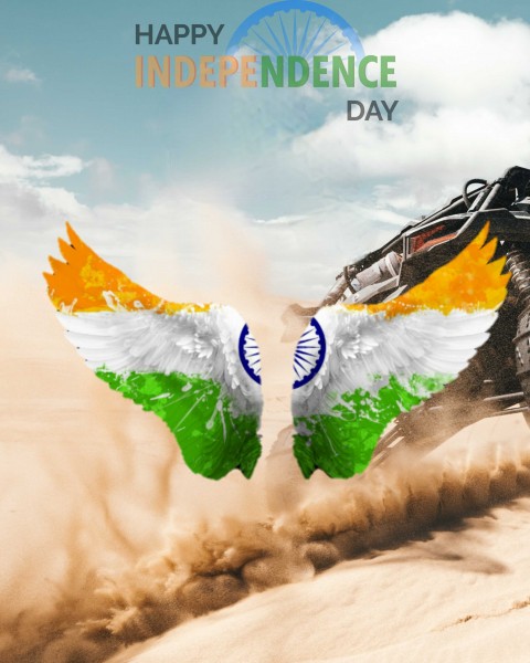 Independence Day PicsArt CB Editing HD Background