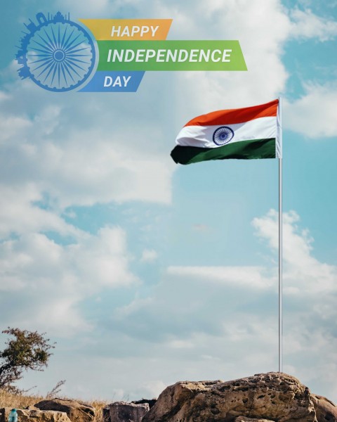 Independence Day PicsArt CB Editing HD Background