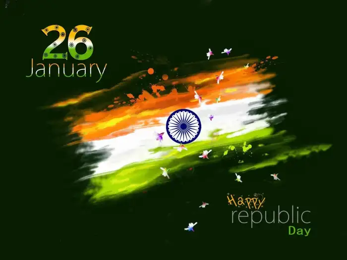 India Flag Black Background HD Images Wallpapers (