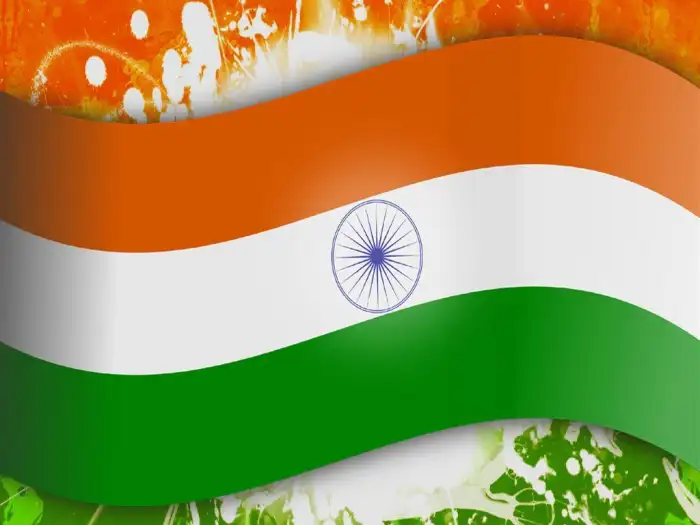 India Flag Color Creative Background HD Images Wallpapers 