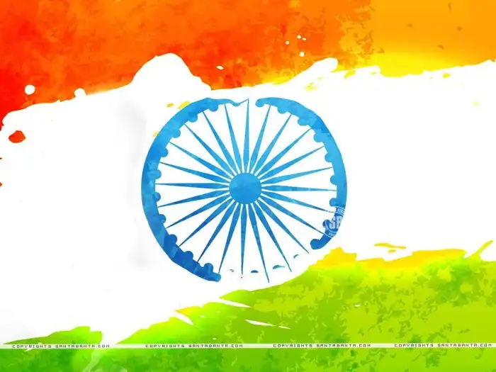 India Flag Color Creative Background HD Images Wallpapers 