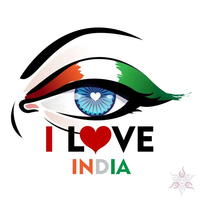 India Flag EyeBackground HD Images Wallpapers (