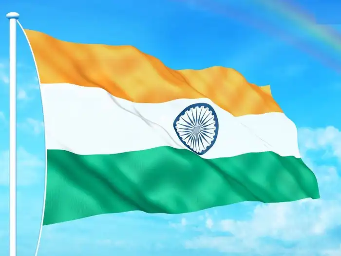 India Flag Flying Sky Background HD Images Wallpapers (