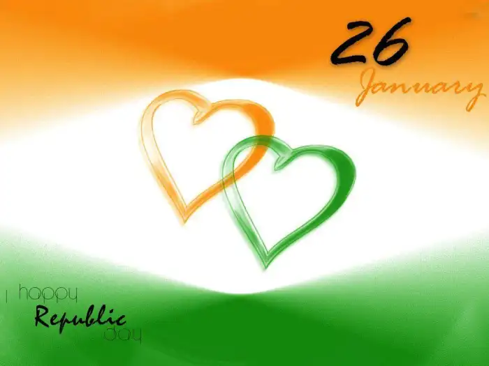 India Flag Heart Color Background HD Images Wallpapers 