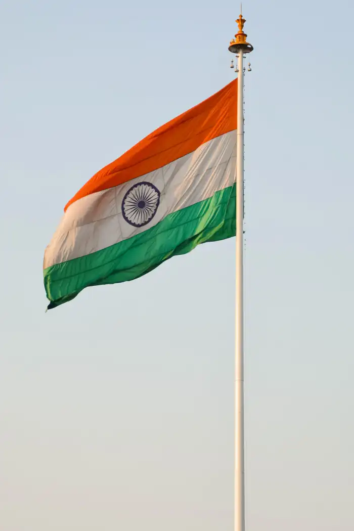 India Flag Tiranga Waving Phone iPhone Mobile Background HD Images (