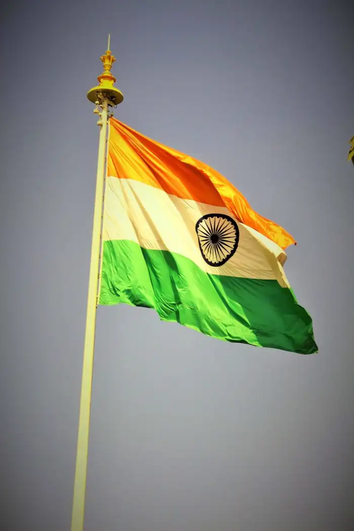 India Flag Tiranga Waving Phone iPhone Mobile Background HD Images (