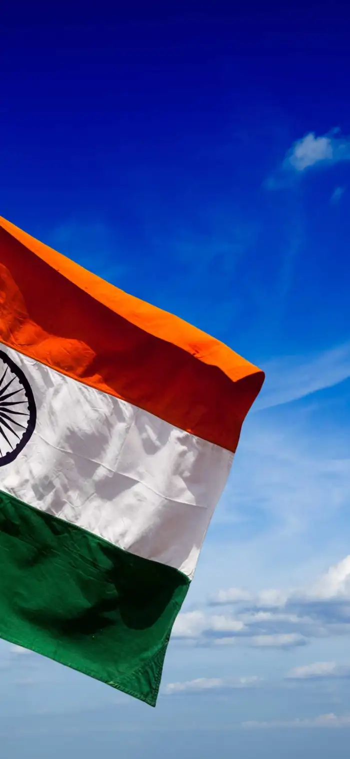 India Flag Tiranga Waving Phone iPhone Mobile Background HD Images 