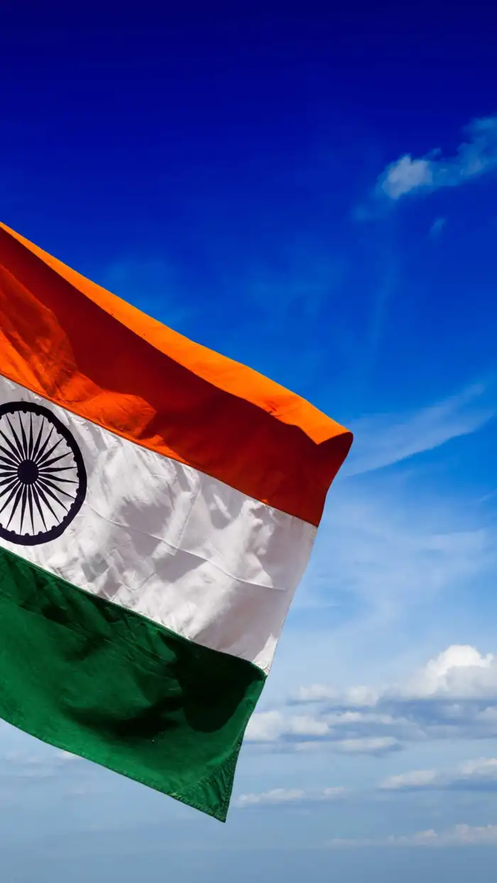 India Flag Tiranga Waving Phone iPhone Mobile Background HD Images 