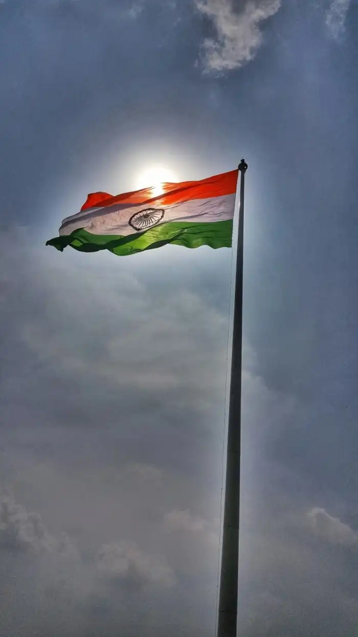 India Flag Tiranga Waving Phone iPhone Mobile Background HD Images 