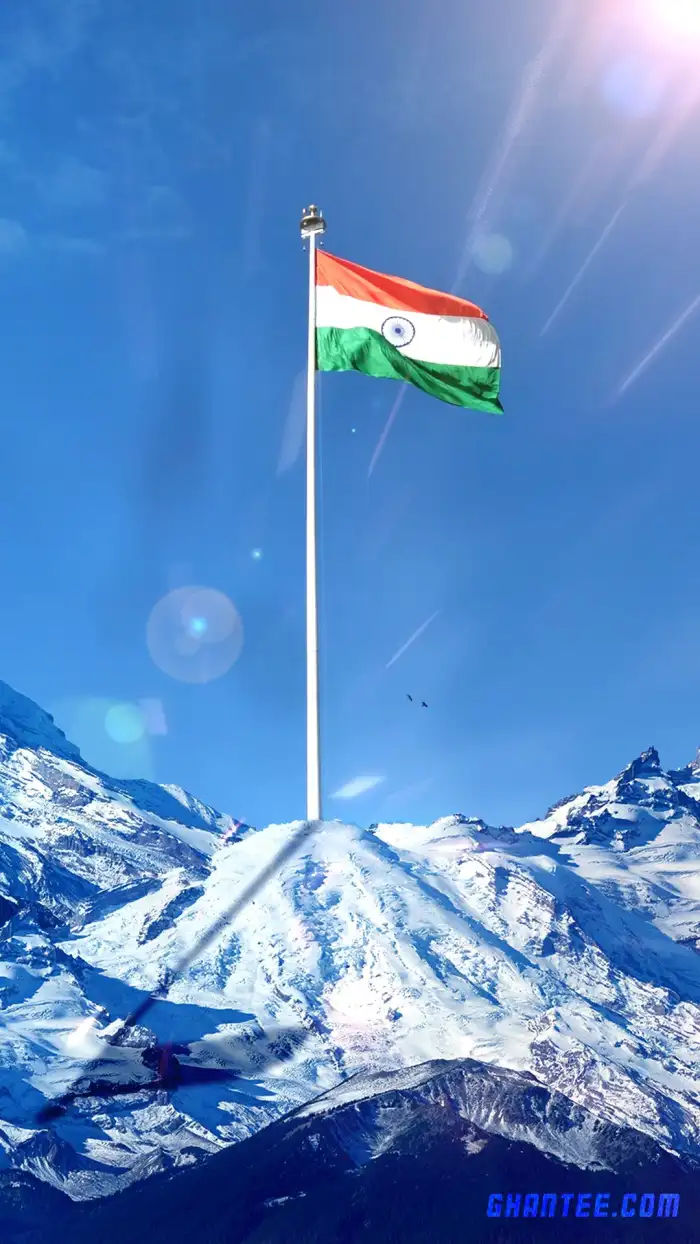 India Flag Tiranga Waving Phone iPhone Mobile Background HD Images 