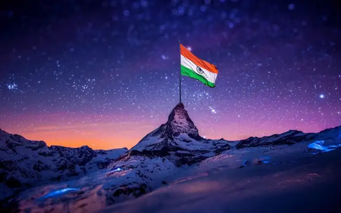 India Flag Waving Flying Background HD Images Wallpapers 