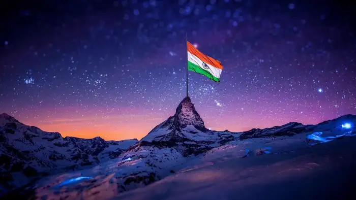 India Flag Waving Flying Background HD Images Wallpapers 