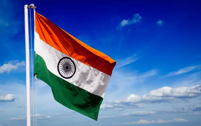 India Flag Waving Flying Background HD Images Wallpapers 