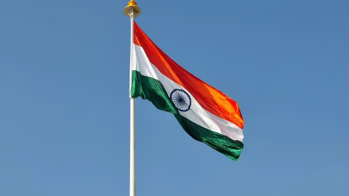 India Flag Waving Flying Background HD Images Wallpapers 