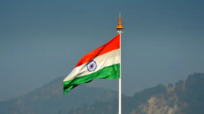 India Flag Waving Flying Background HD Images Wallpapers 