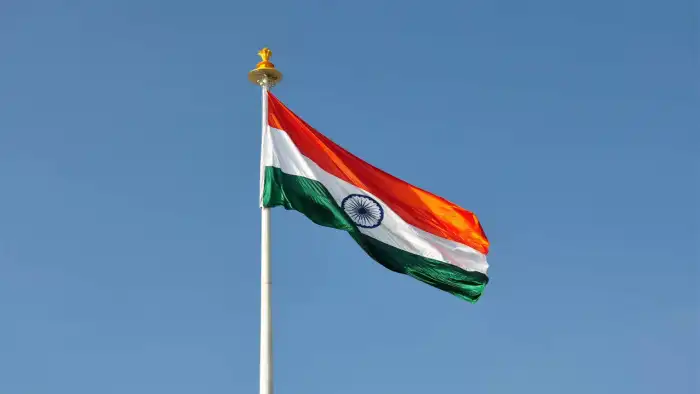 India Flag Waving Flying Background HD Images Wallpapers 