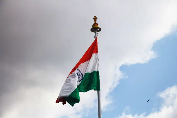 India Flag Waving Flying Background HD Images Wallpapers 