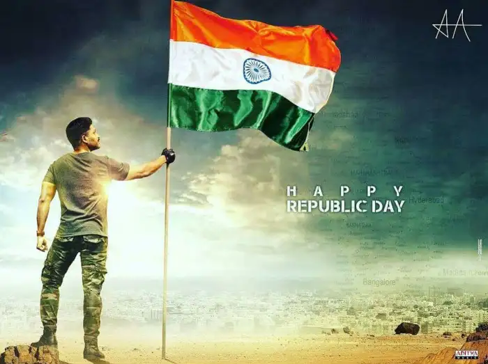 India Flag With Army Background HD Images Wallpapers (