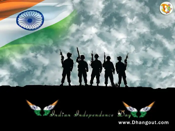 India Flag With Army Background HD Images Wallpapers (