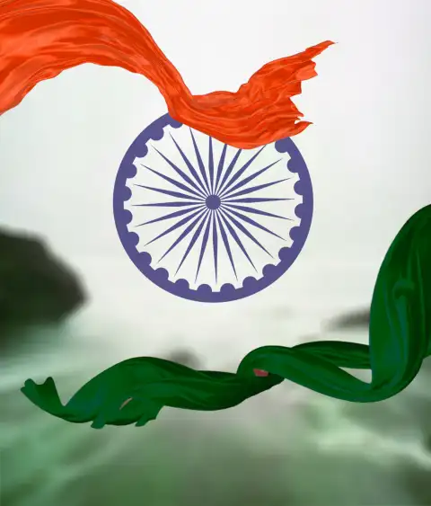 Indian Ashoka Chakra Blur 15 August Editing Background HD