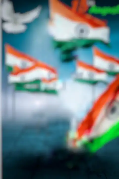 Indian Flag Blur 15 August Photo Editing Background HD