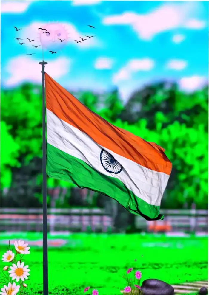 Indian Flag Picsart CB 15 August Photo Editing Background   