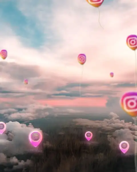 Instagram Cloud Autodesk Editing Background HD Download