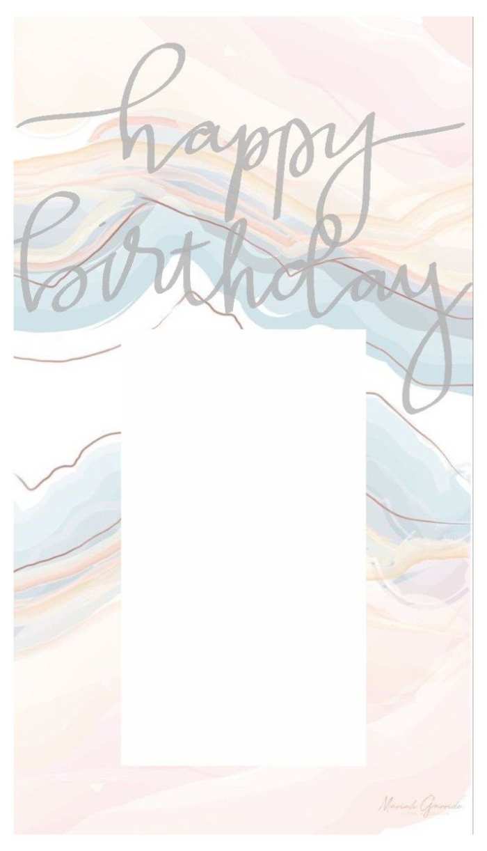 Instagram Happy Birthday Sister Story Post Background