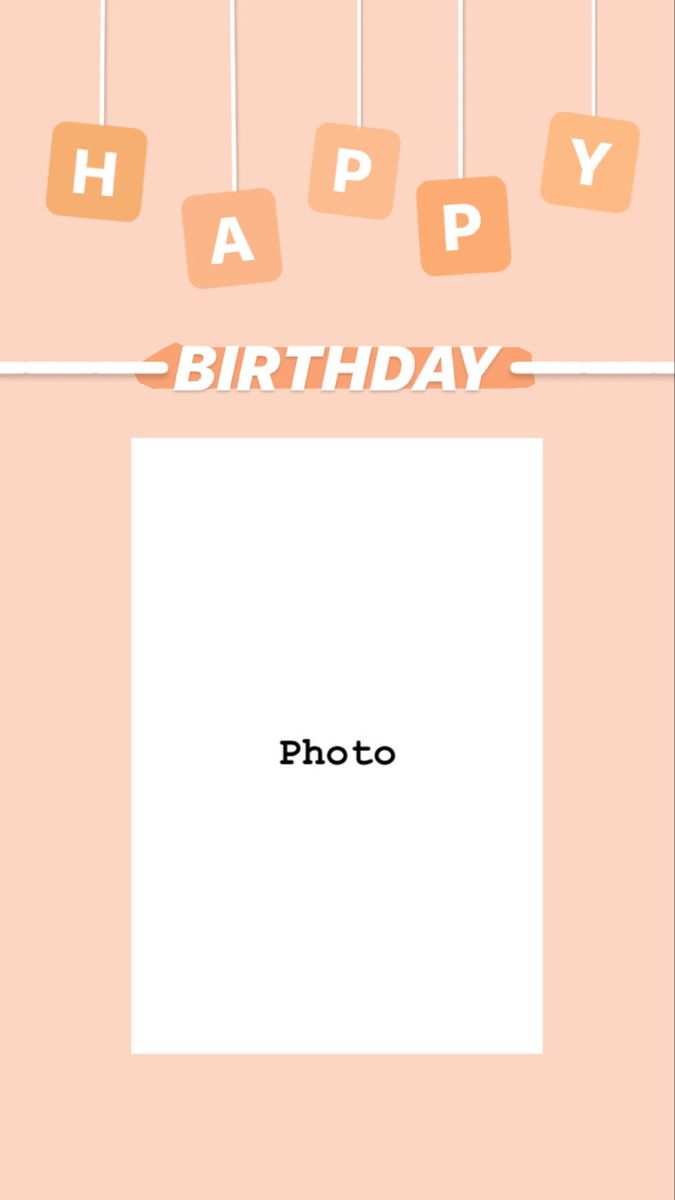 Instagram Happy Birthday Story Post Background