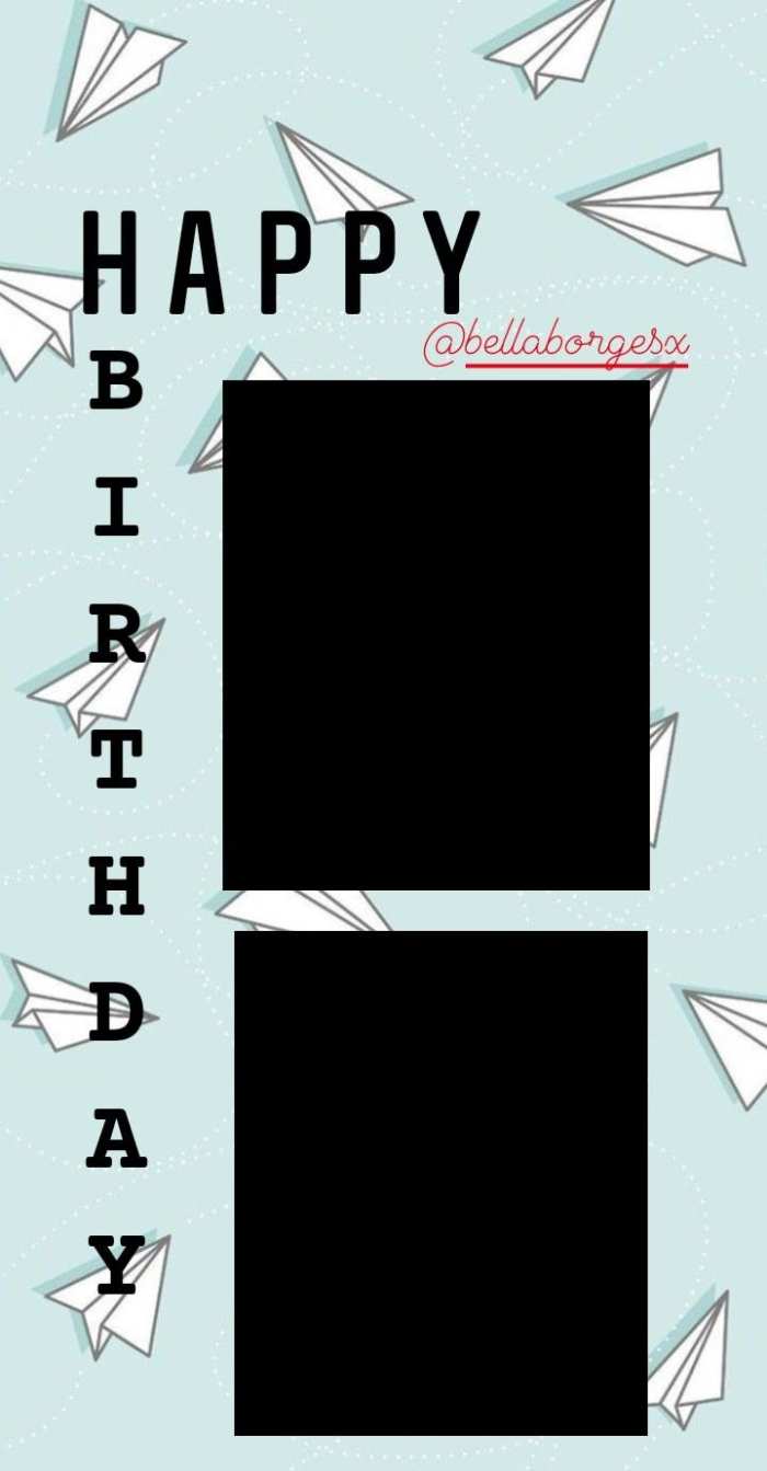 Instagram Happy Birthday Story Post Background HD