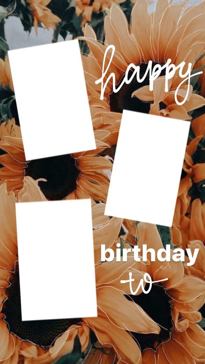 Instagram Happy Birthday Three Story Post Background