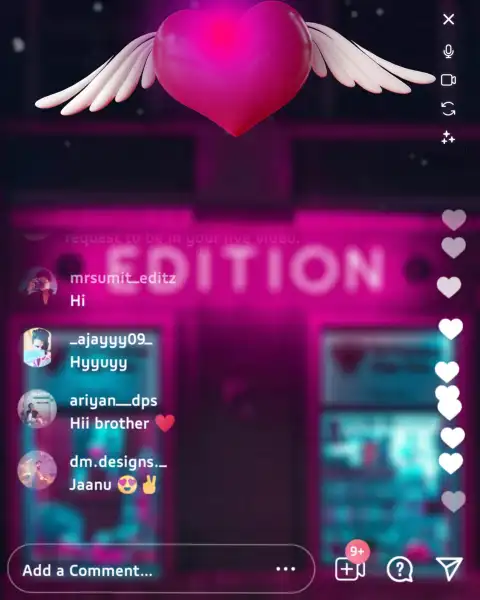 Instagram Live Picsart Background Full HD Download