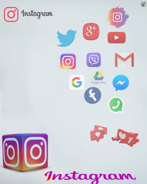 Thumbail Of Instagram Editing Background