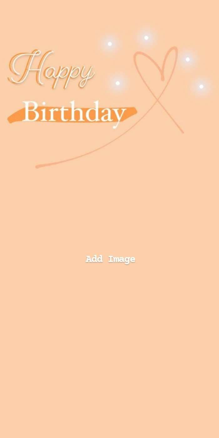 Instagram Plain Happy Birthday Story Post Background